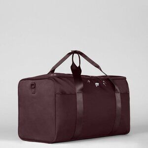 Fabletics Convertible Travel Bag Oxblood Purple